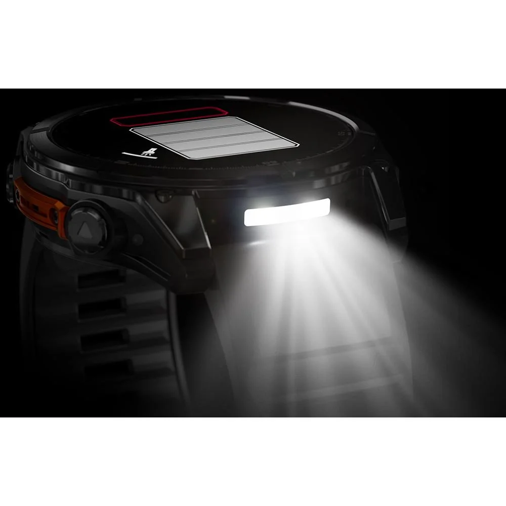 Garmin Fenix 8 51 mm, AMOLED Slate Gray with Black Silicone Band - Image 10