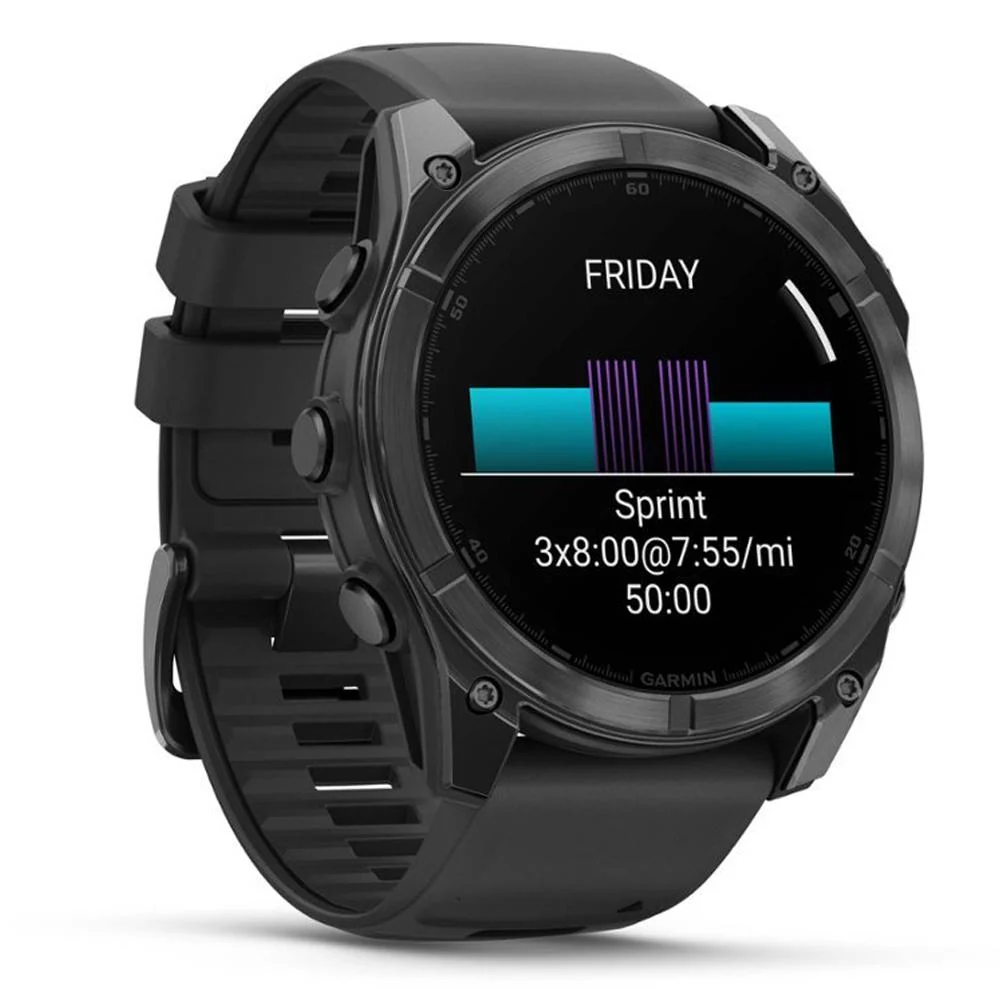 Garmin Fenix 8 51mm AMOLED Sapphire Gray w/ Black Band + 2 Year Warranty Bundle - Image 7
