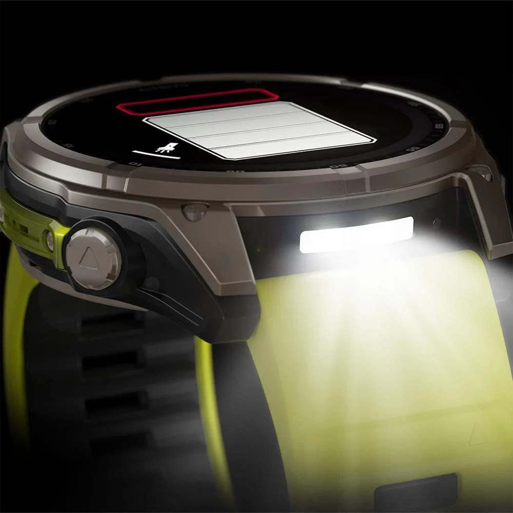Garmin Fenix 8 51mm Smartwatch, Solar Sapphire, Titanium + Accessories Bundle - Image 9