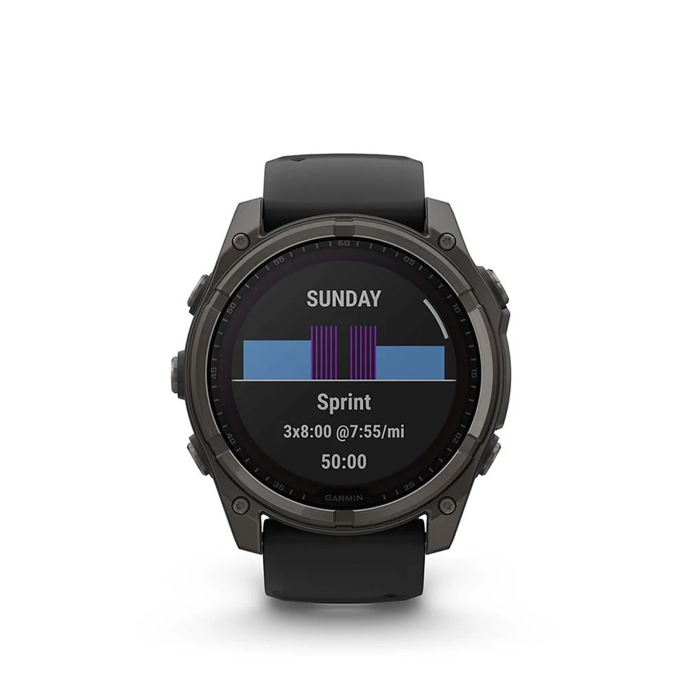 Garmin Fenix 8 51mm Solar Gray w/ Black/Pebble Gray Band+2 Year Warranty Bundle - Image 11