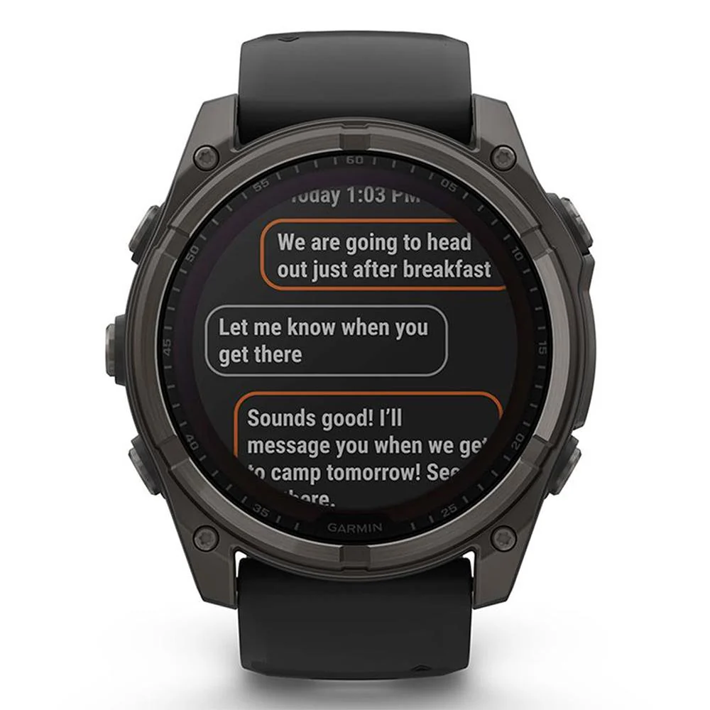 Garmin Fenix 8 51mm Solar Sapphire Carbon Gray with Towel & Safety Light - Image 12