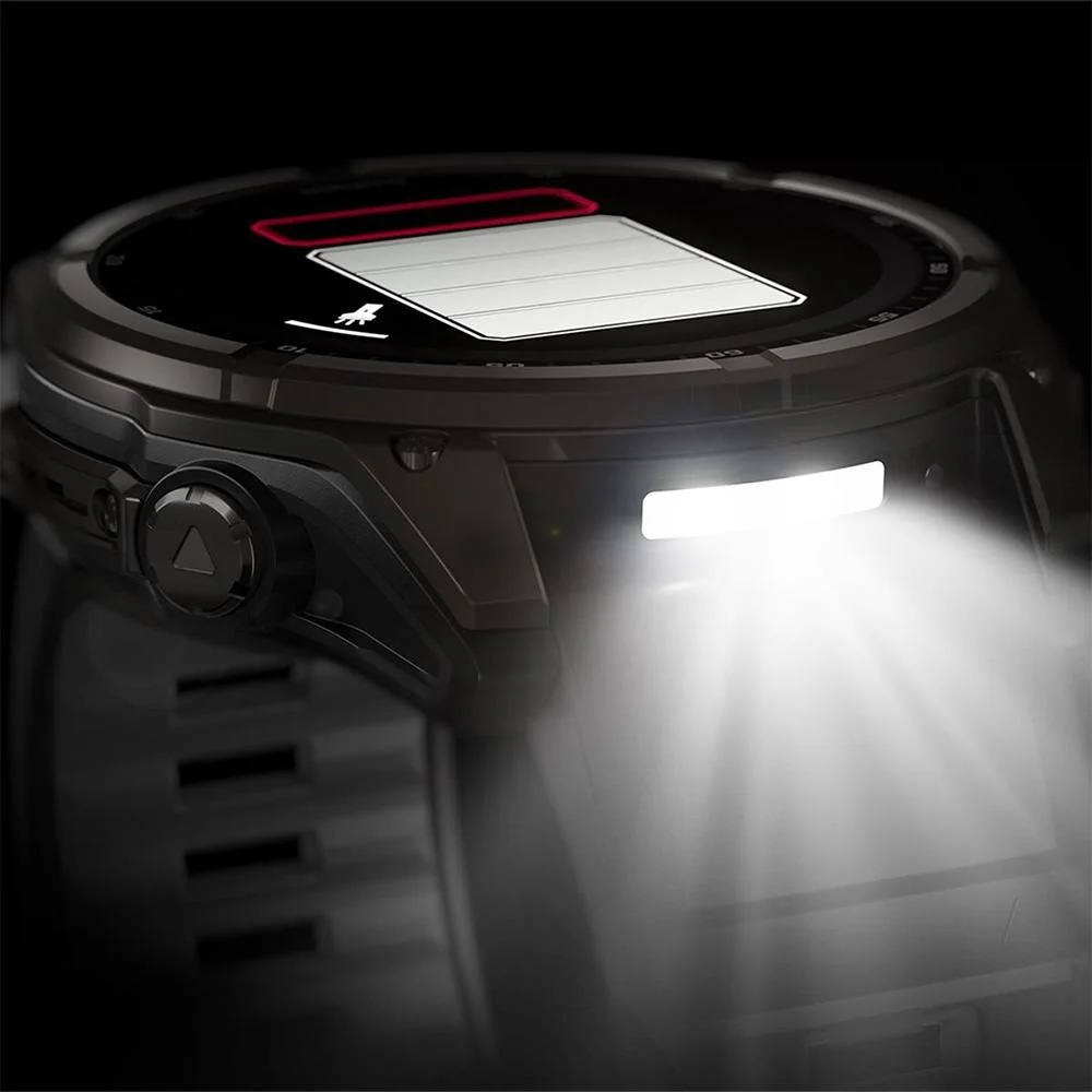 Garmin Fenix 8 51mm Solar Sapphire Carbon Gray with Towel & Safety Light - Image 15