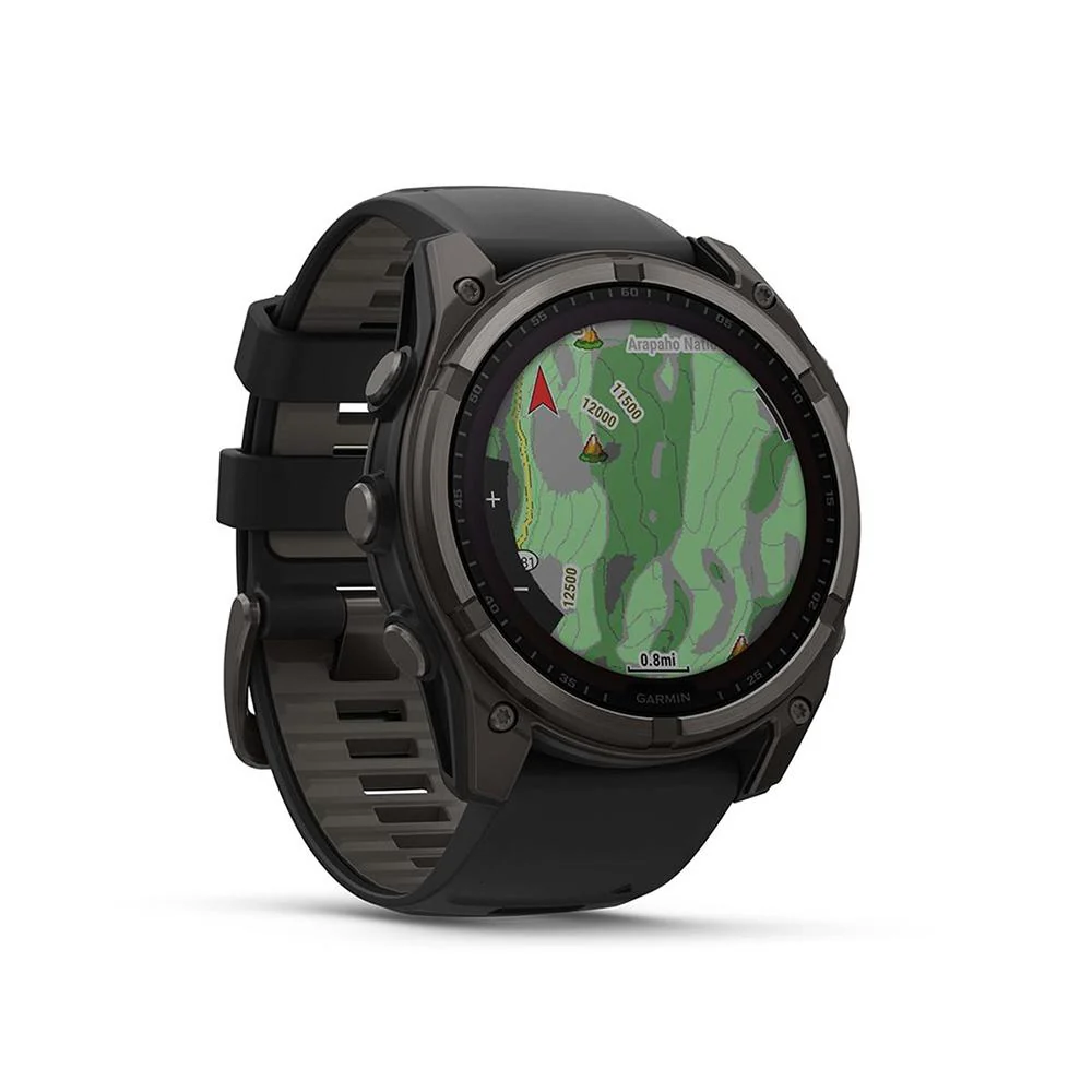 Garmin Fenix 8 51mm Solar Sapphire Carbon Gray with Towel & Safety Light - Image 5