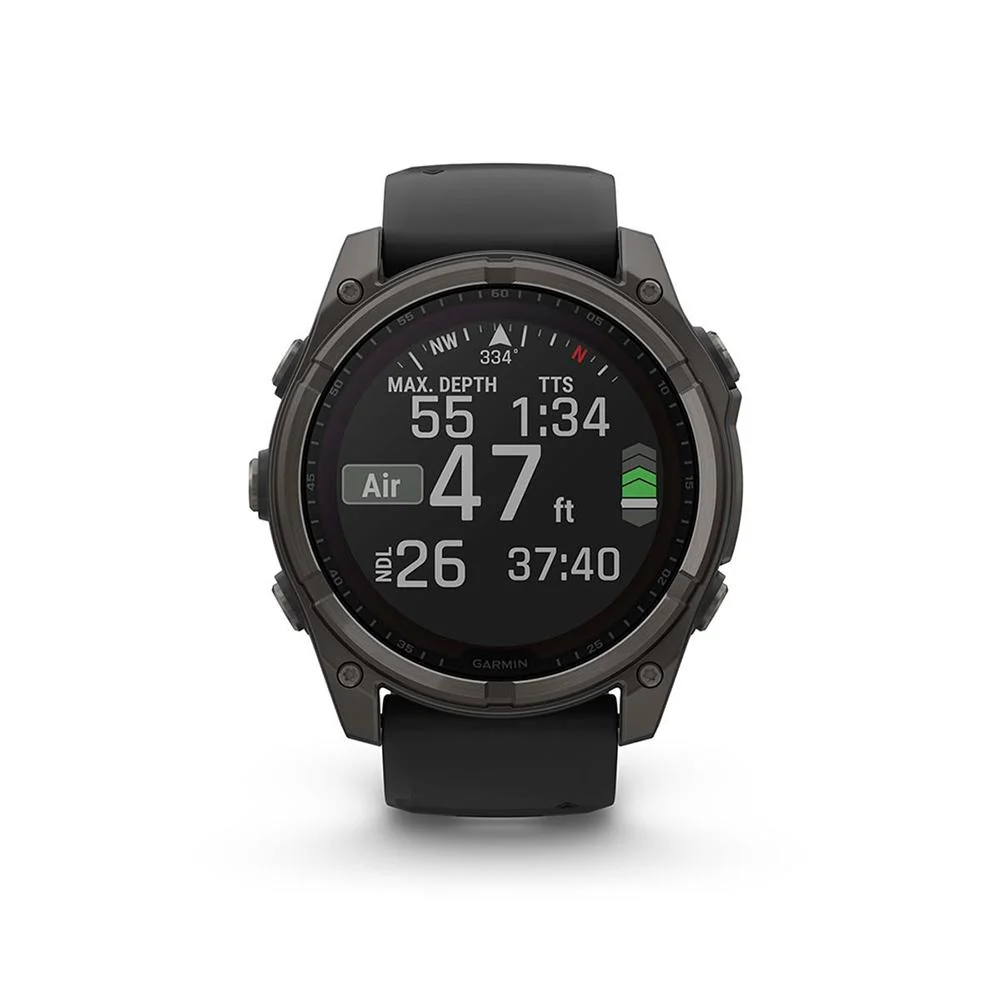 Garmin Fenix 8 51mm Solar Sapphire Gray with Fitness Suite & Screen Protector - Image 9