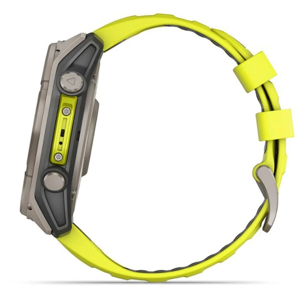 Garmin Fenix 8 51mm Solar Sapphire, Titanium + Charging Dock + Dust Cover Bundle - Image 6