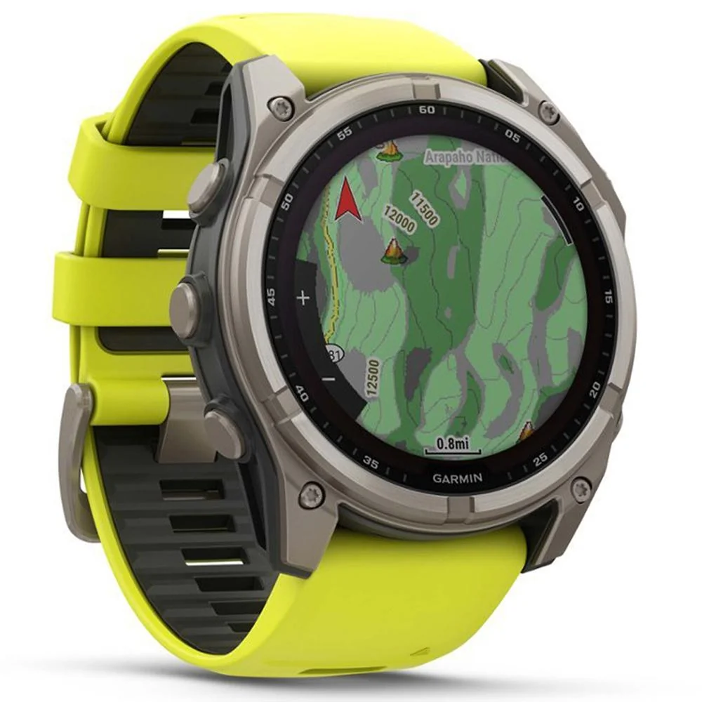 Garmin Fenix 8 51mm Solar Sapphire Titanium + Screen Protector & 2 Year Warranty - Image 6