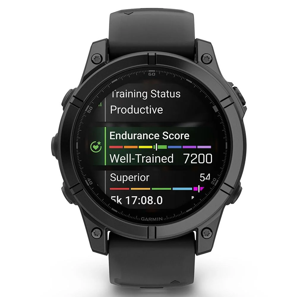 Garmin fenix E 47 mm AMOLED Gray Steel with Black Band + 2 Year Warranty Bundle - Image 6