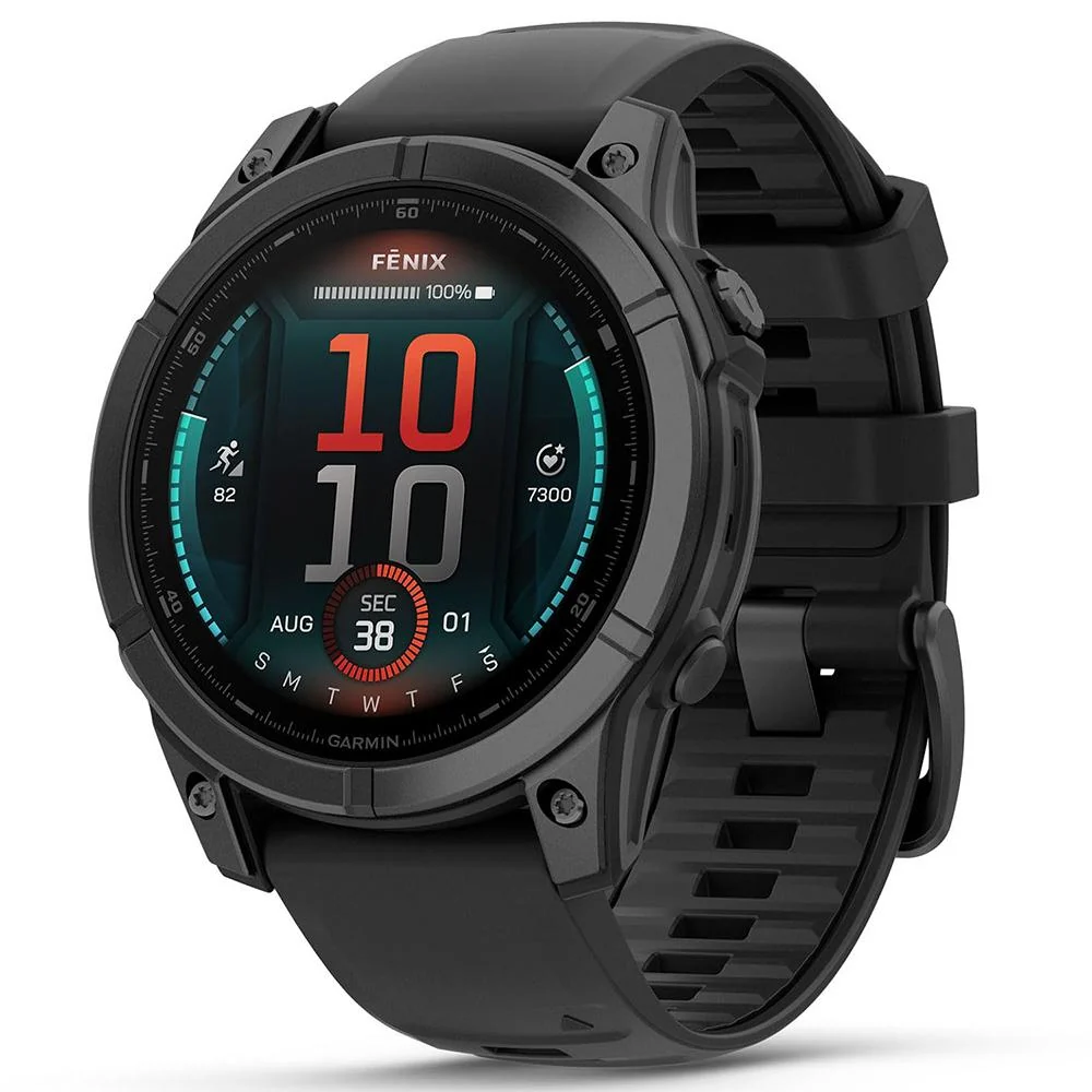 Garmin Fenix E 47 mm AMOLED Stainless Steel + Fitness Suite & Screen Protector - Image 3