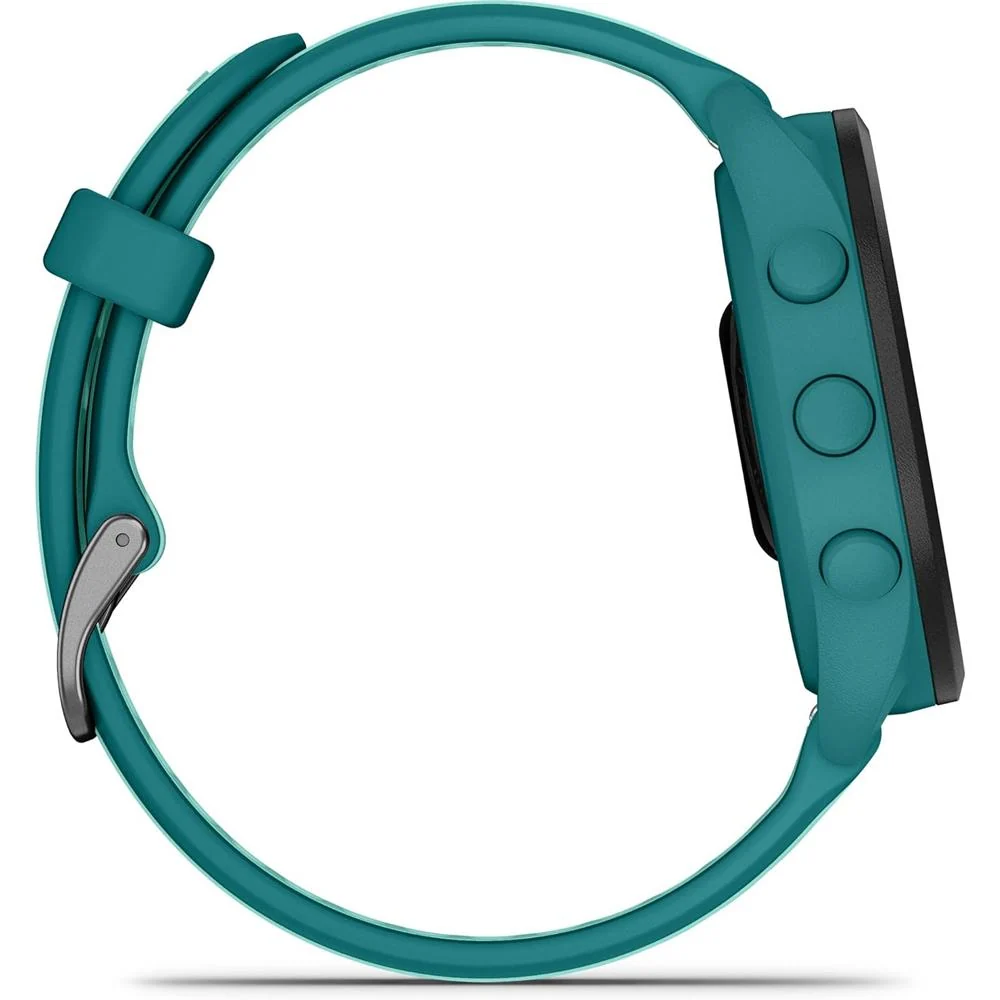 Garmin Forerunner 165 Music Smart Sport Watch, Turquoise +Aqua w/ HRM 200 (XS-S) Bundle - Image 8