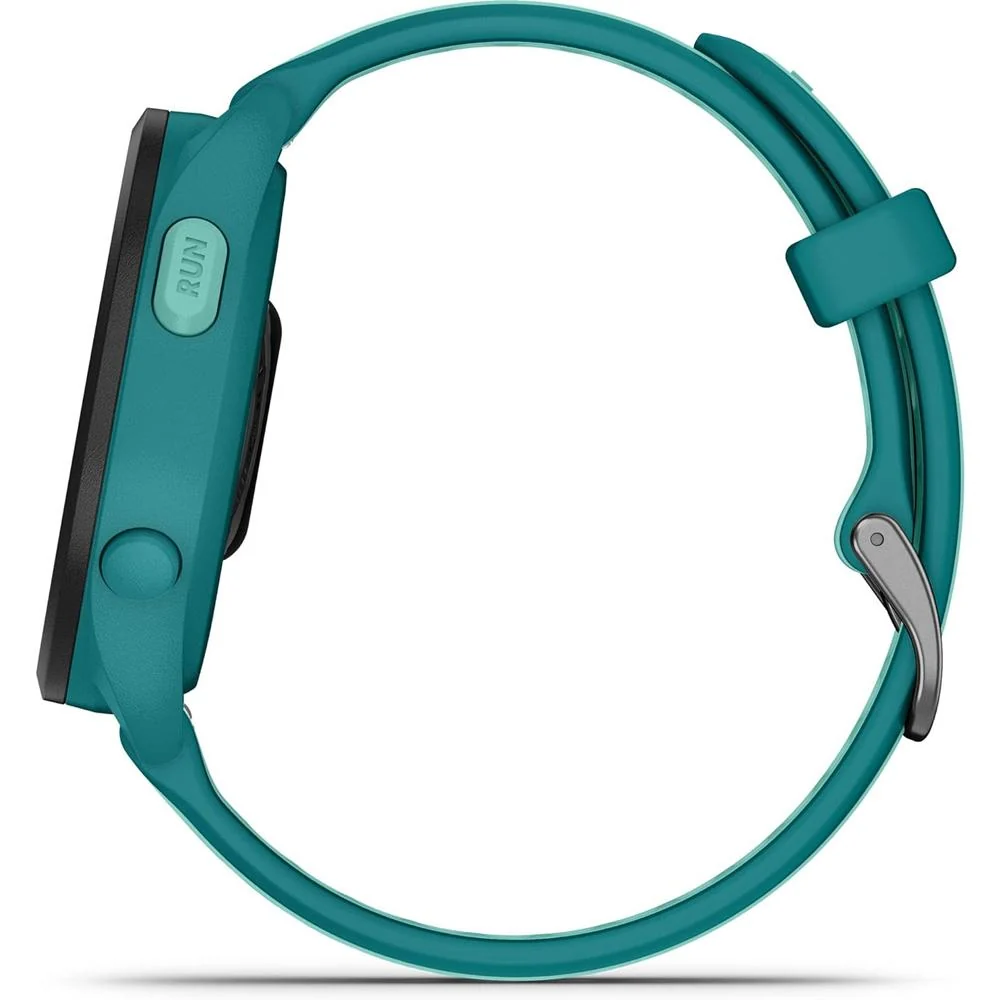 Garmin Forerunner 165 Music Smart Sport Watch, Turquoise +Aqua w/ HRM 200 (XS-S) Bundle - Image 9
