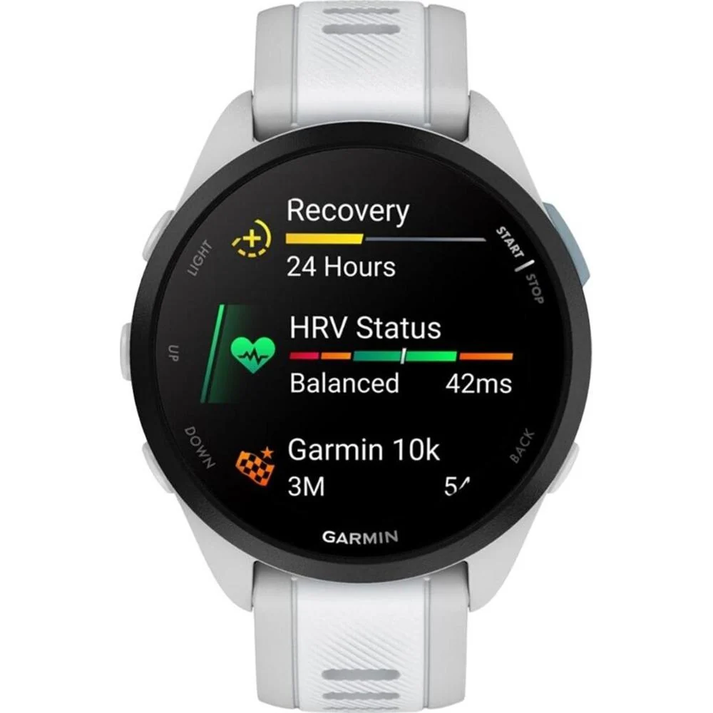 Garmin Forerunner 165 Smart Sport Watch, Mist Gray +Whitestone + 2 Year Warranty Bundle - Image 5