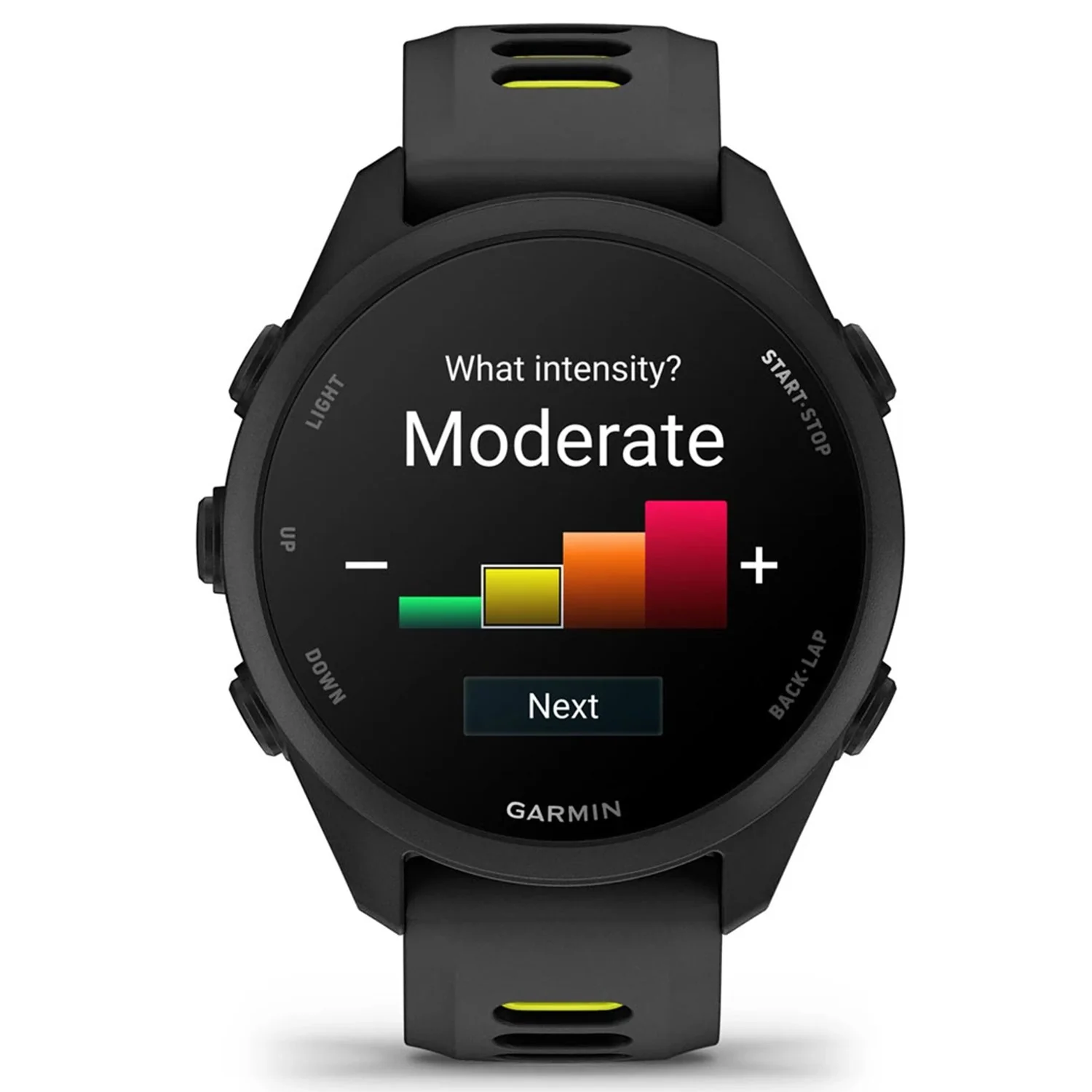 Garmin Forerunner 170 Music GPS Running Smartwatch, Black/Amp Yellow - Image 4