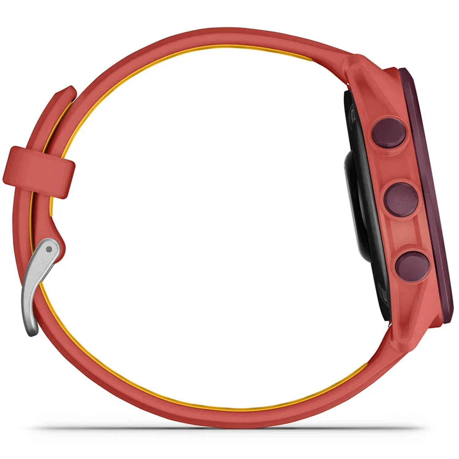 Garmin Forerunner 170 Music GPS Running Smartwatch, Red Pink/Mango - Image 4