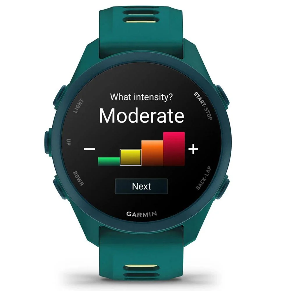 Garmin Forerunner 170 Music Teal Green/Citron with Charging Dock Bundle - Image 4