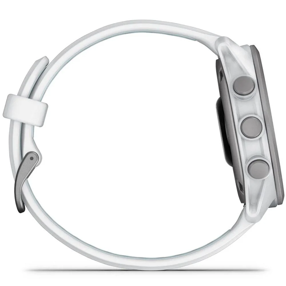 Garmin Forerunner 170 Music Whitestone/Cloud Blue with Charging Dock Bundle - Image 8