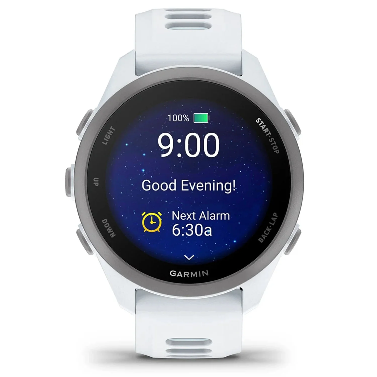 Garmin Forerunner 170 GPS Running Smartwatch, Whitestone/Cloud Blue - Image 7