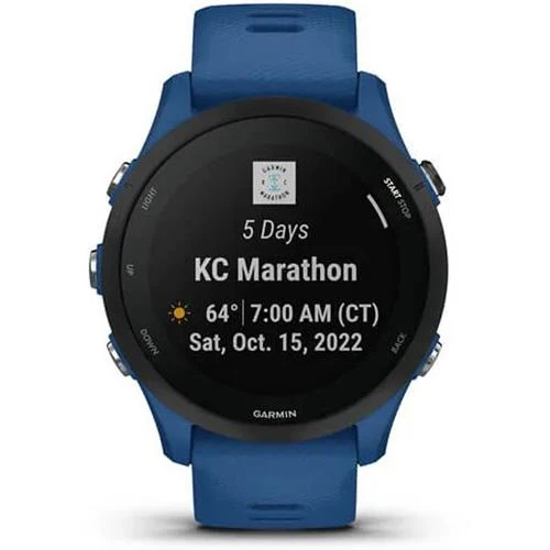 Garmin Forerunner 255 GPS Smartwatch, Tidal Blue - Image 6