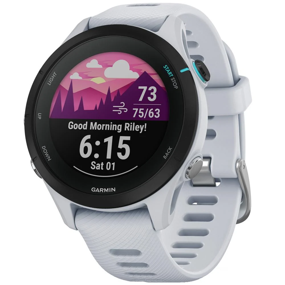 Garmin Forerunner 255 Music GPS Smartwatch Whitestone with 2 Year Warranty - Image 3