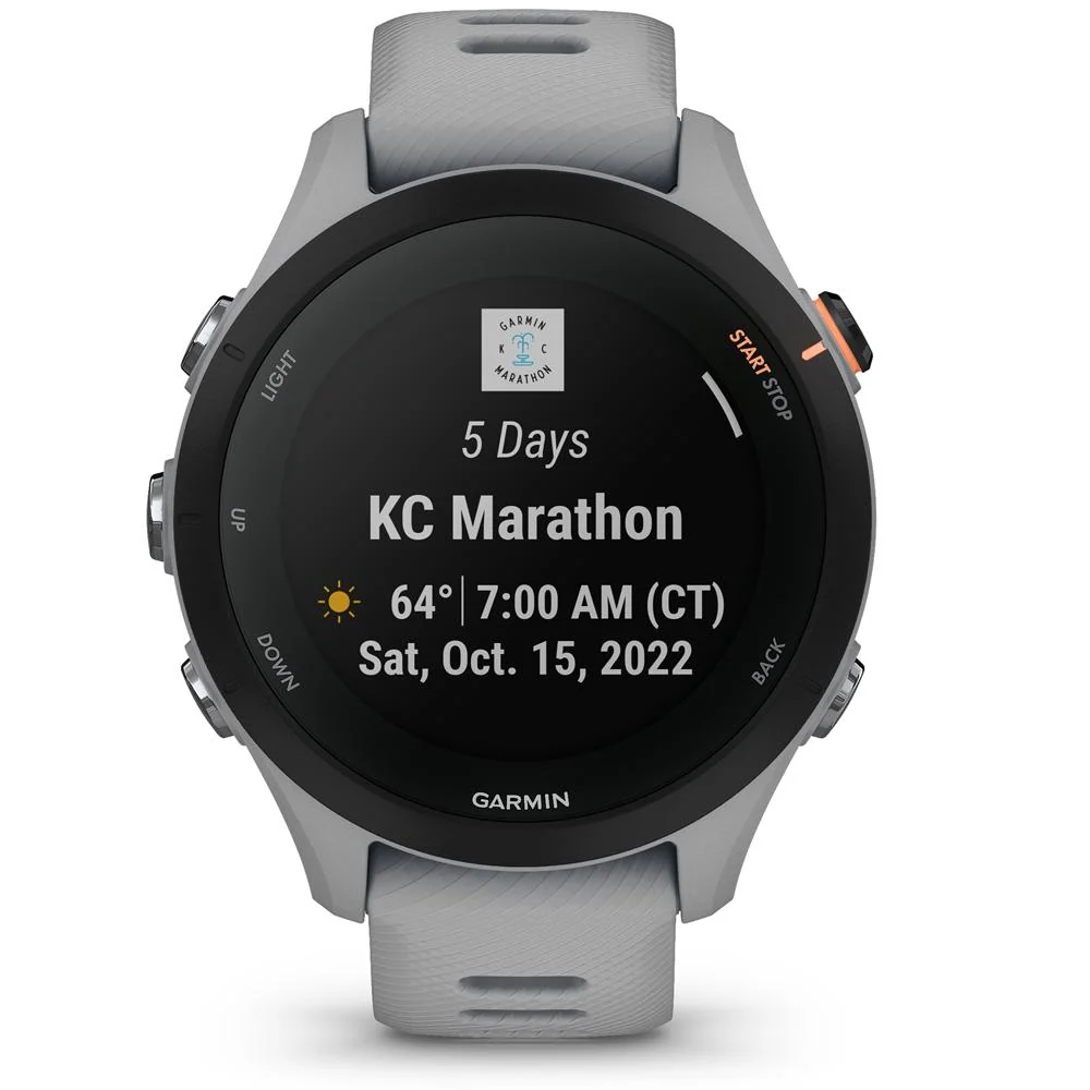 Garmin Forerunner 255S GPS Smartwatch Powder Grey with 2 Year Extended Warranty - Image 8