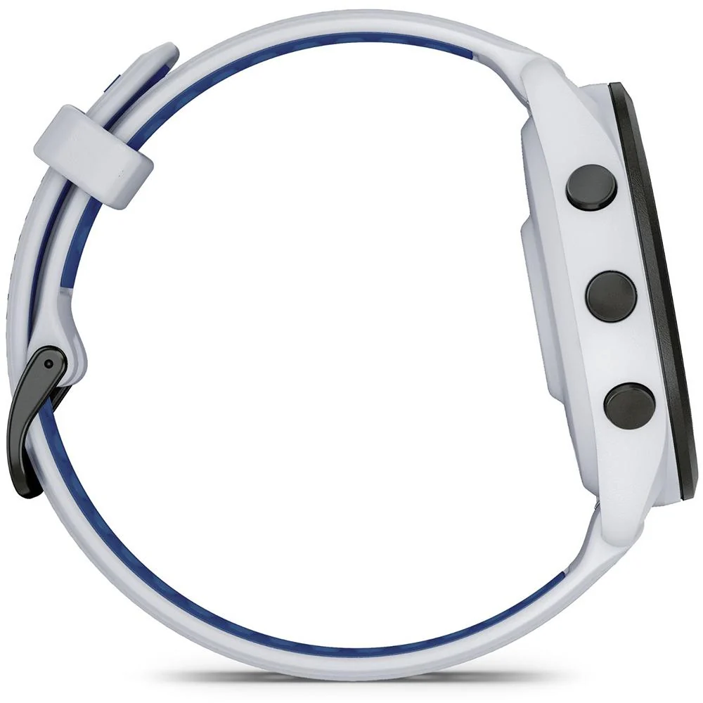 Garmin Forerunner 265 GPS Smartwatch Whitestone/Blue + Bottle & Heart Strap M-XL - Image 8