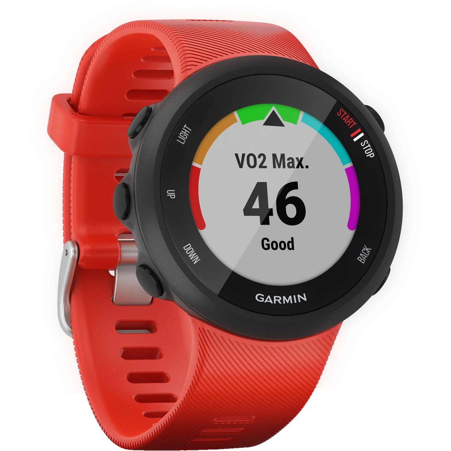 Garmin Forerunner 45 GPS Running Watch (42mm)(Lava Red) - Image 2