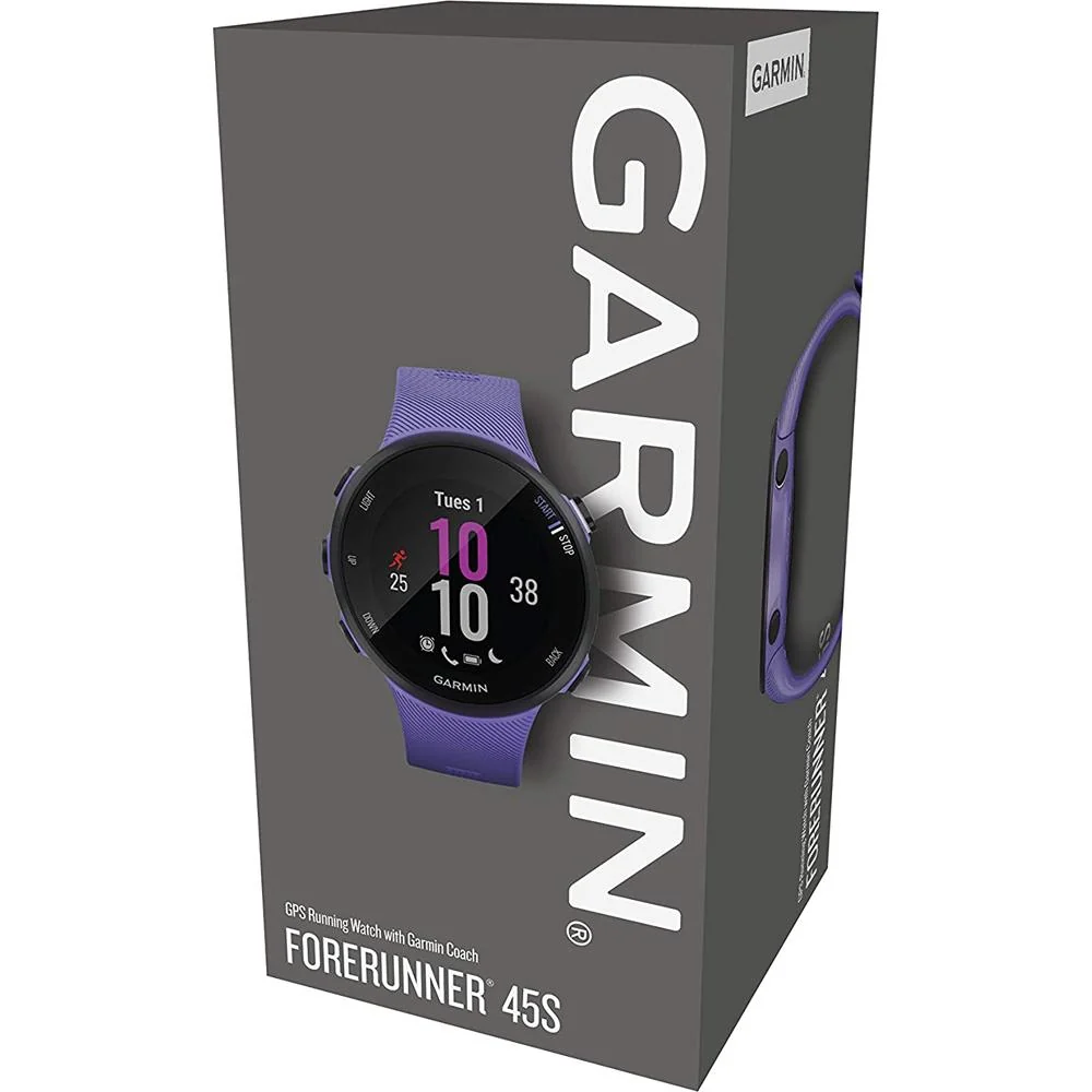 Garmin Forerunner 45S GPS Heart Rate Monitor Running Smartwatch Iris Refurbished - Image 11