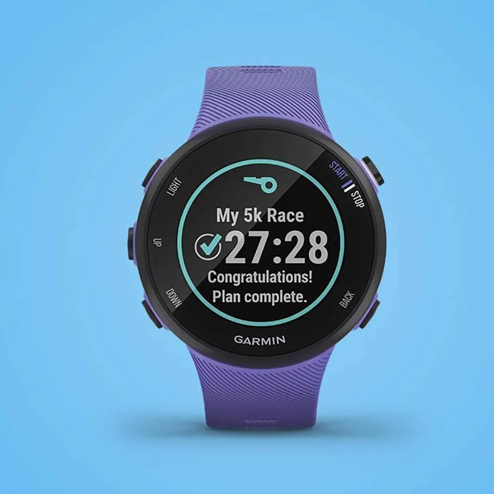 Garmin Forerunner 45S GPS Heart Rate Monitor Running Smartwatch Iris Refurbished - Image 4