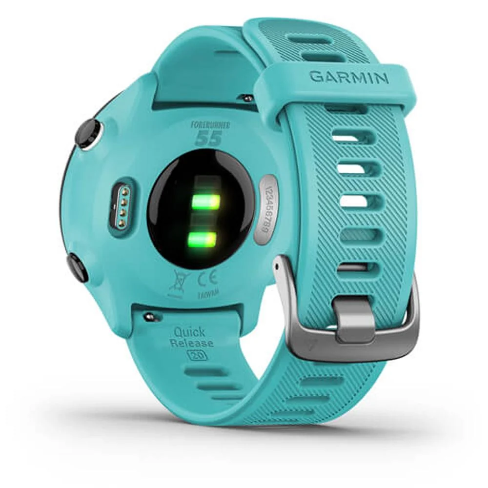 Garmin Forerunner 55 GPS Running Watch & Activity Tracker, Aqua + HRM 200 (M-XL) Bundle - Image 7