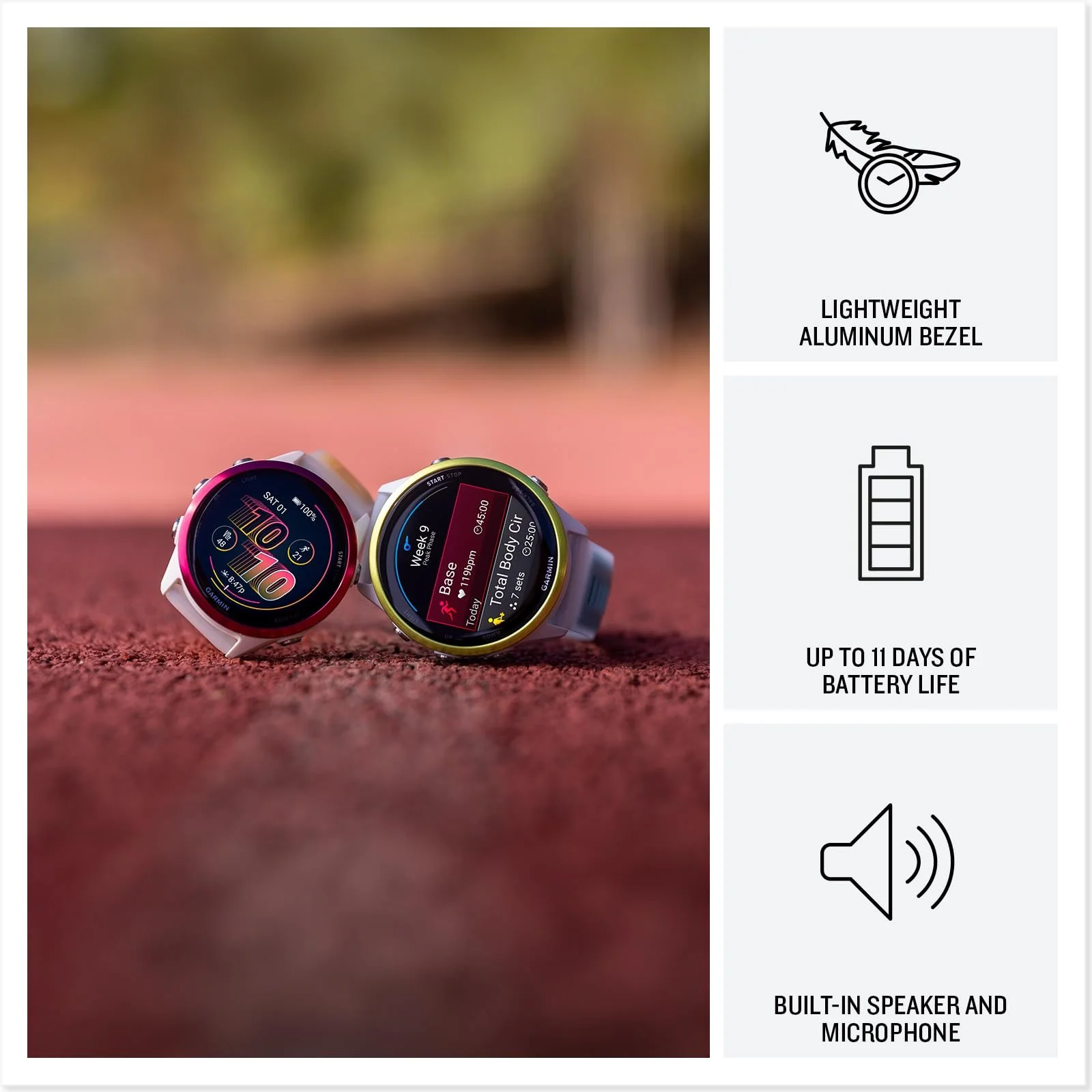 Garmin Forerunner 570 - 47mm GPS Smartwatch +Dust Cover +Protector + 2 Yr Warranty Pack - Image 4