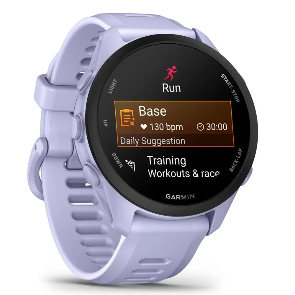 Garmin Forerunner 70 Cool Lavender with 26 Month Protection Bundle - Image 4