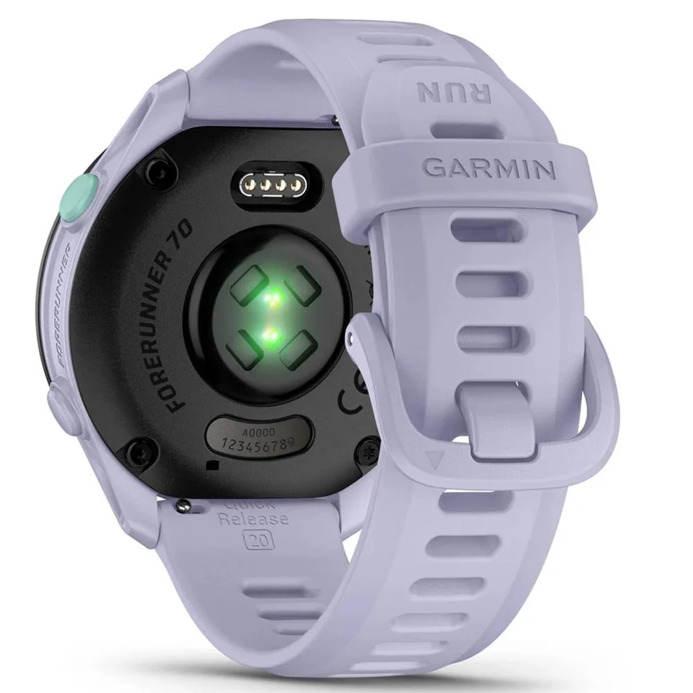 Garmin Forerunner 70 Cool Lavender with Deco Essentials Charging Dock Bundle - Image 11