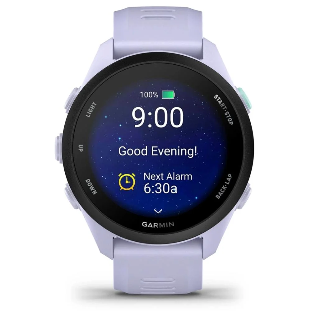 Garmin Forerunner 70 Cool Lavender with Nylon Elastic Band Bundle - Image 7