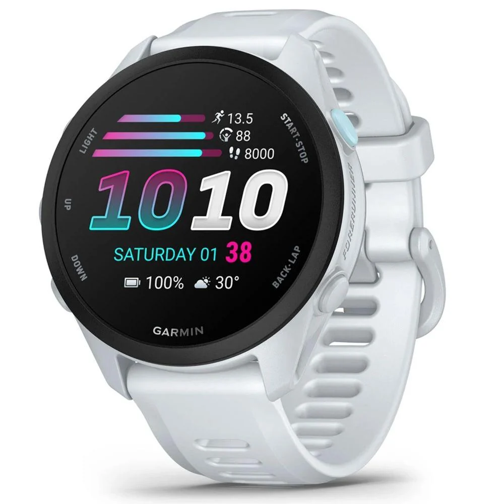Garmin Forerunner 70 Whitestone with Nylon Elastic Band Bundle - Image 2