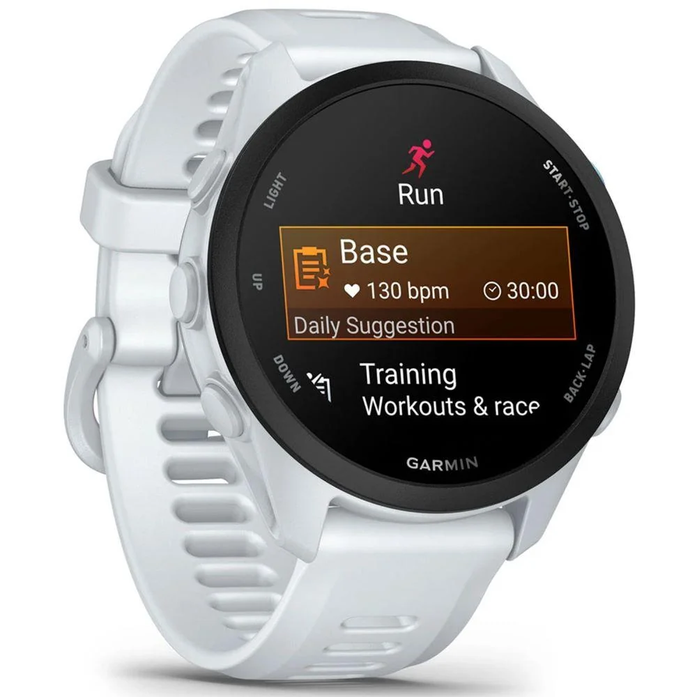 Garmin Forerunner 70 Whitestone with Nylon Elastic Band Bundle - Image 4