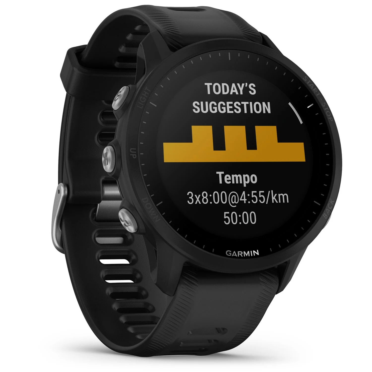 Garmin Forerunner 955 Solar GPS Smartwatch, Black - Image 4