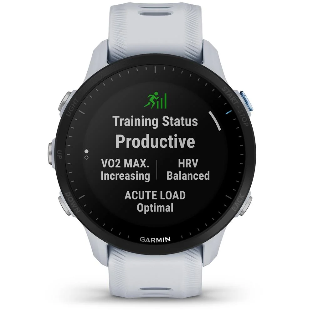 Garmin Forerunner 955 Solar GPS Smartwatch Whitestone + 2 Year Extended Warranty - Image 3