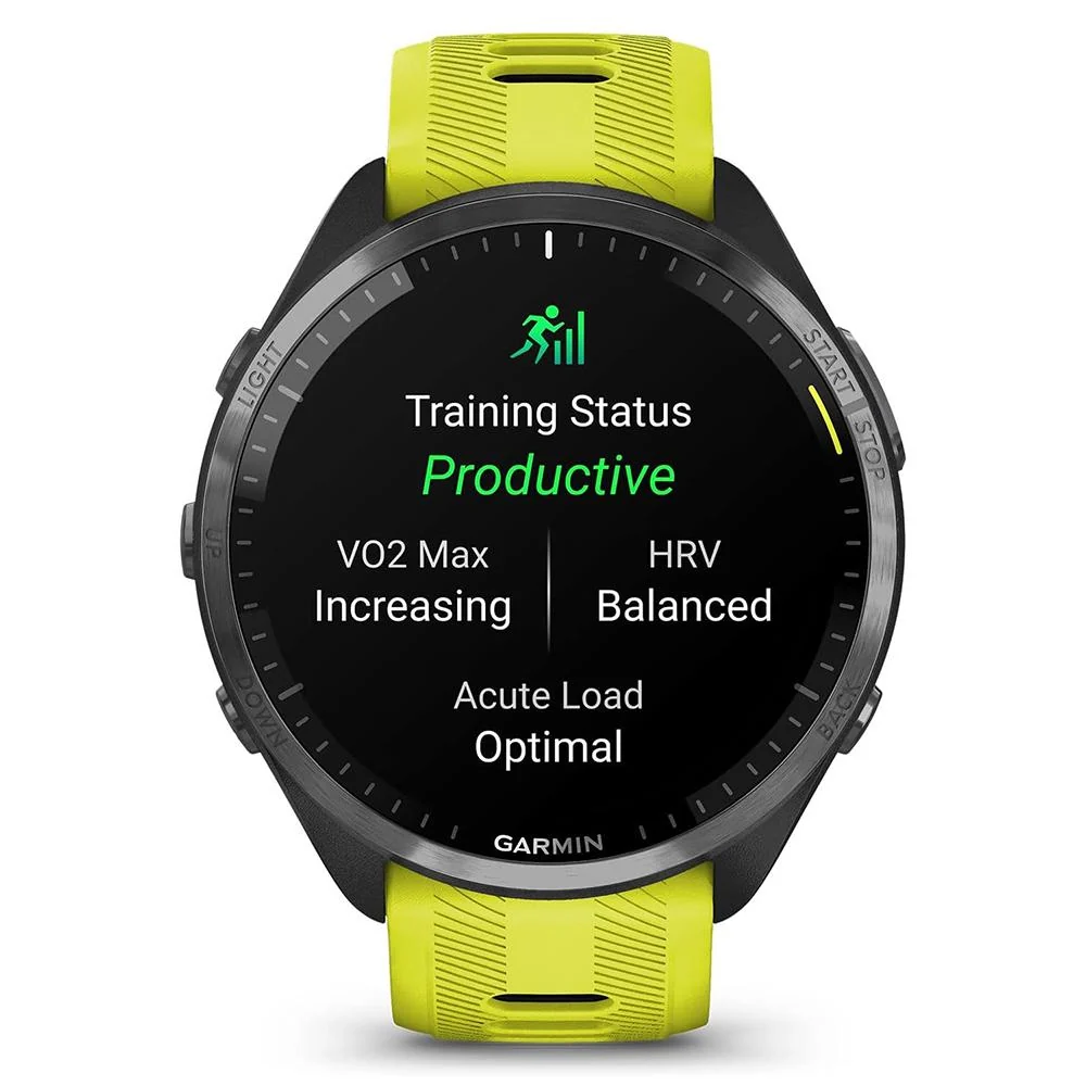 Garmin Forerunner 965 Running Smartwatch Amp Yellow and Black with Band Bundle - Image 3