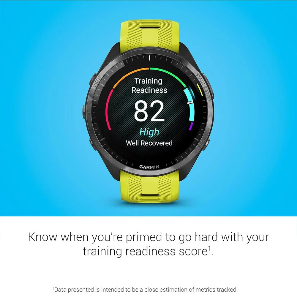 Garmin Forerunner 965 Running Smartwatch Amp Yellow and Black with Band Bundle - Image 7