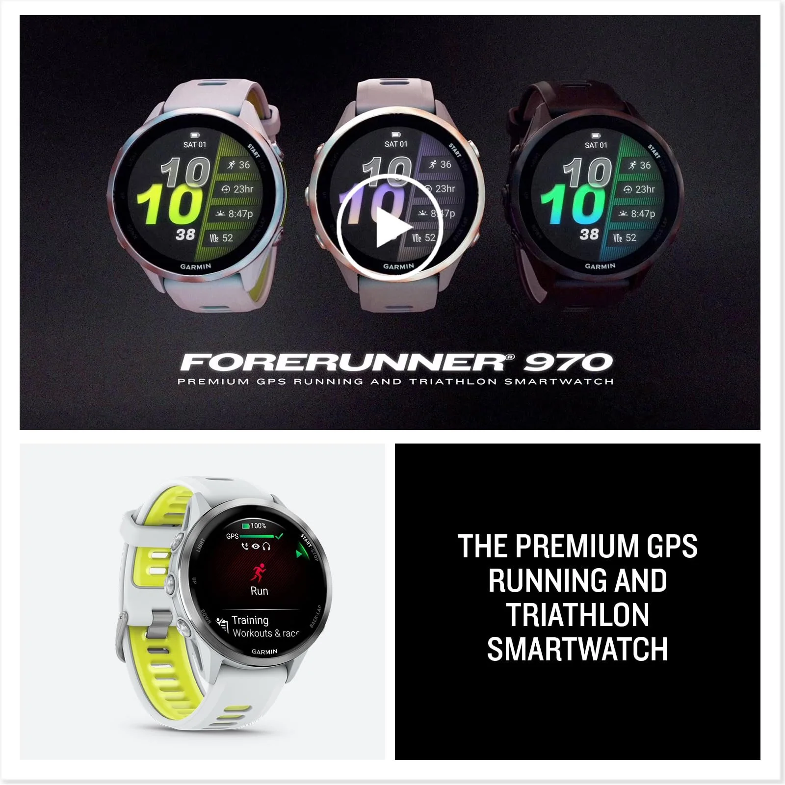 Garmin Forerunner 970 GPS Smartwatch +Dust Cover (3Pack) +Protector +2 Yr Warranty Pack - Image 10