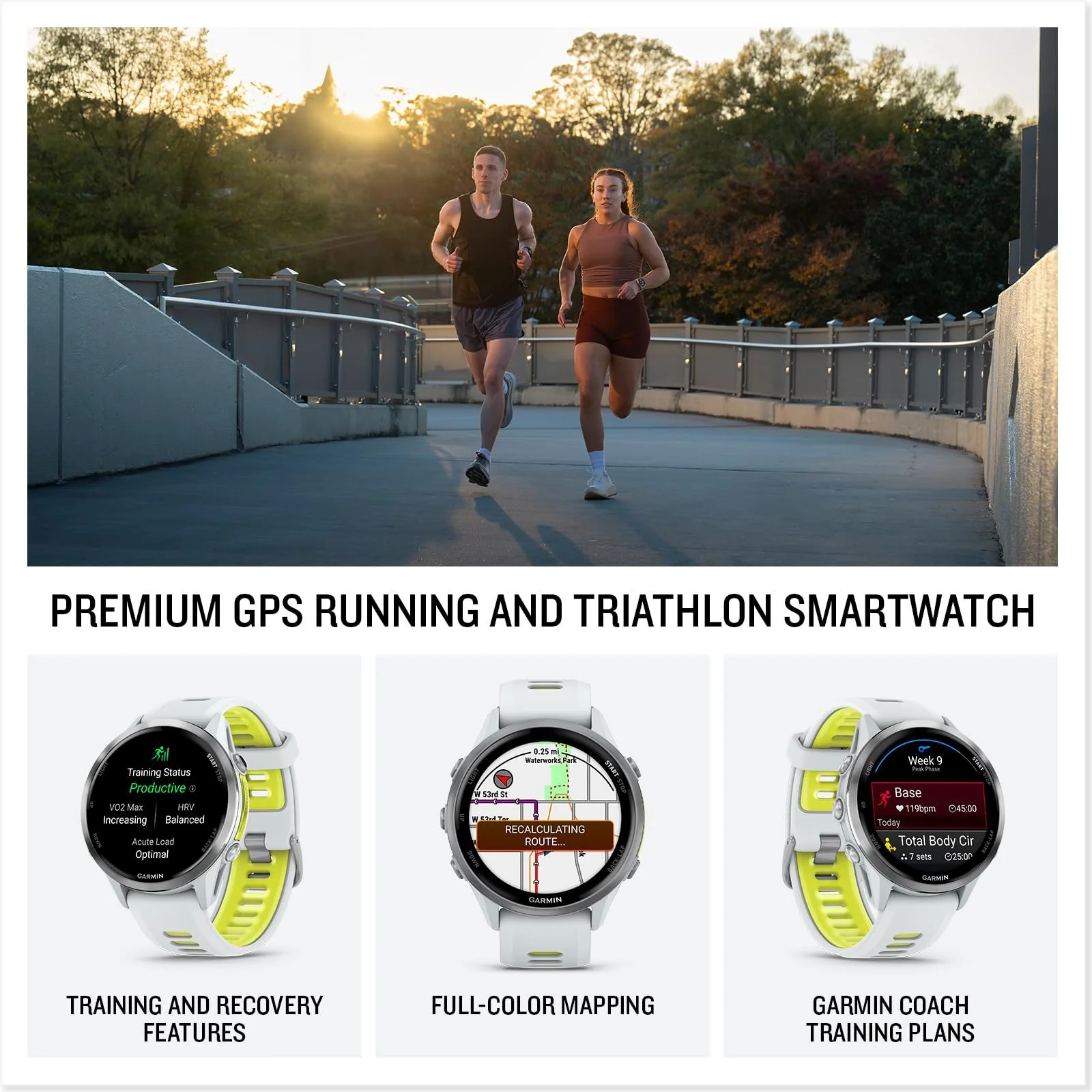 Garmin Forerunner 970 GPS Smartwatch +Dust Cover (3Pack) +Protector +2 Yr Warranty Pack - Image 4