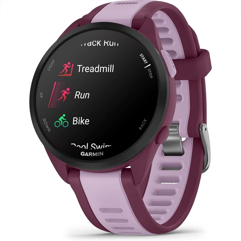 Garmin Garmin 010-02863-33 Forerunner 165 Music Smart Sport Watch + 2 Year Warranty Kit - Image 2