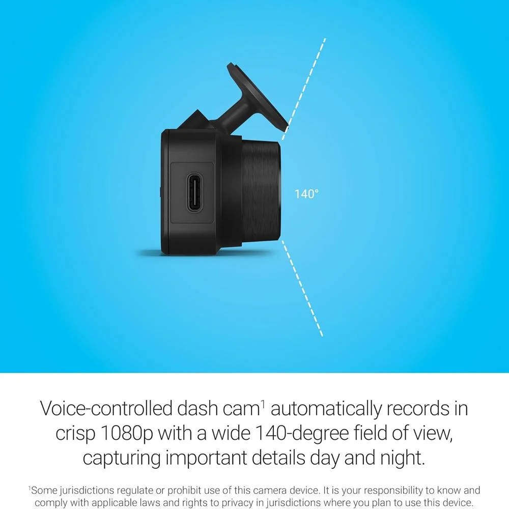 Garmin Garmin Dash Cam X110 Compact 1080p HD with 140-degree Field of View - Image 8