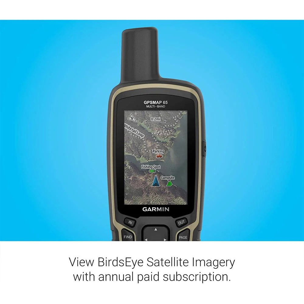 Garmin GPSMAP 65 Handheld Outdoor GPS Navigator w/ 2 Year Extended Warranty - Image 12