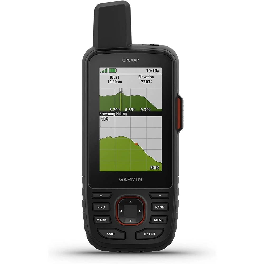 Garmin GPSMAP 67i Rugged GPS Handheld with inReach w/ Accessories Bundle - Image 2