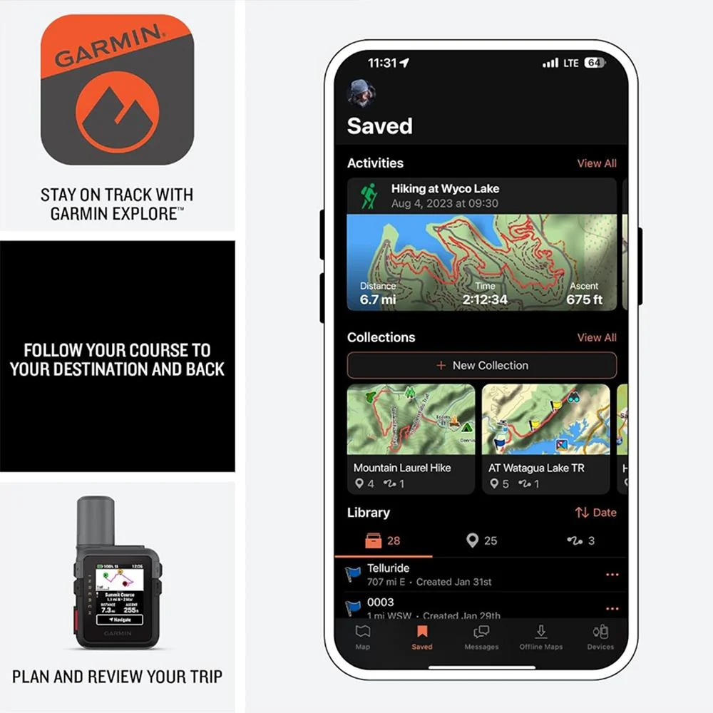 Garmin inReach Mini 3 Compact SOS Satellite Communicator + 26 Month Protection - Image 5