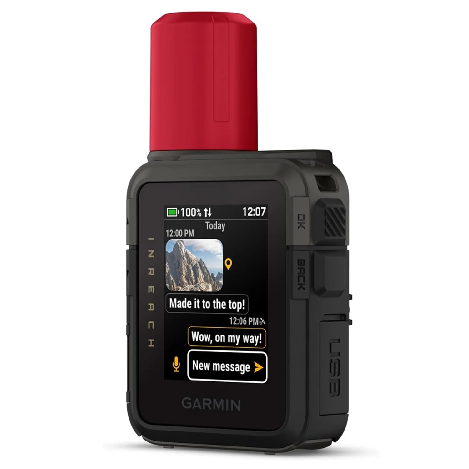 Garmin inReach Mini 3 Plus with Lanyard, Foam Wrist Strap & LED Lantern - Image 3