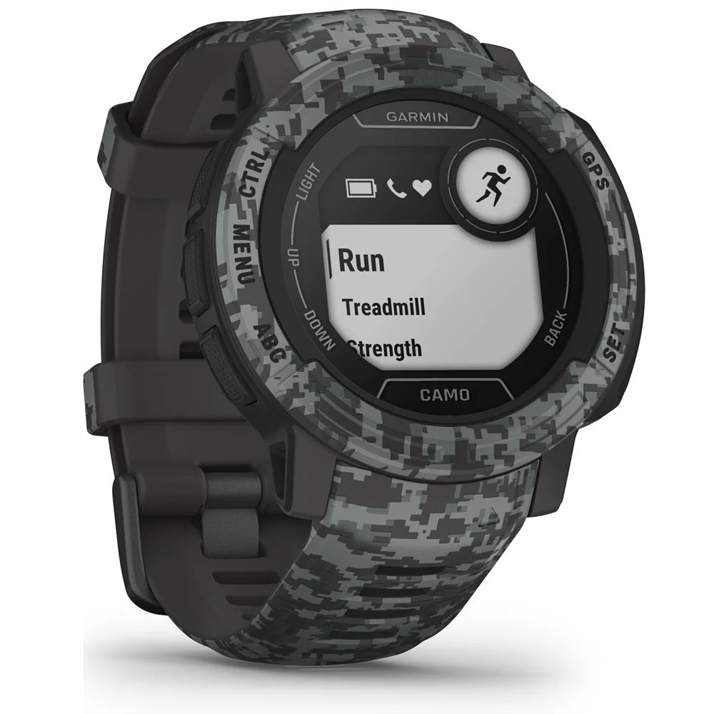 Garmin Instinct 2 Camo Edition GPS Smartwatch/Fitness Tracker + Accessories Bundle - Image 4