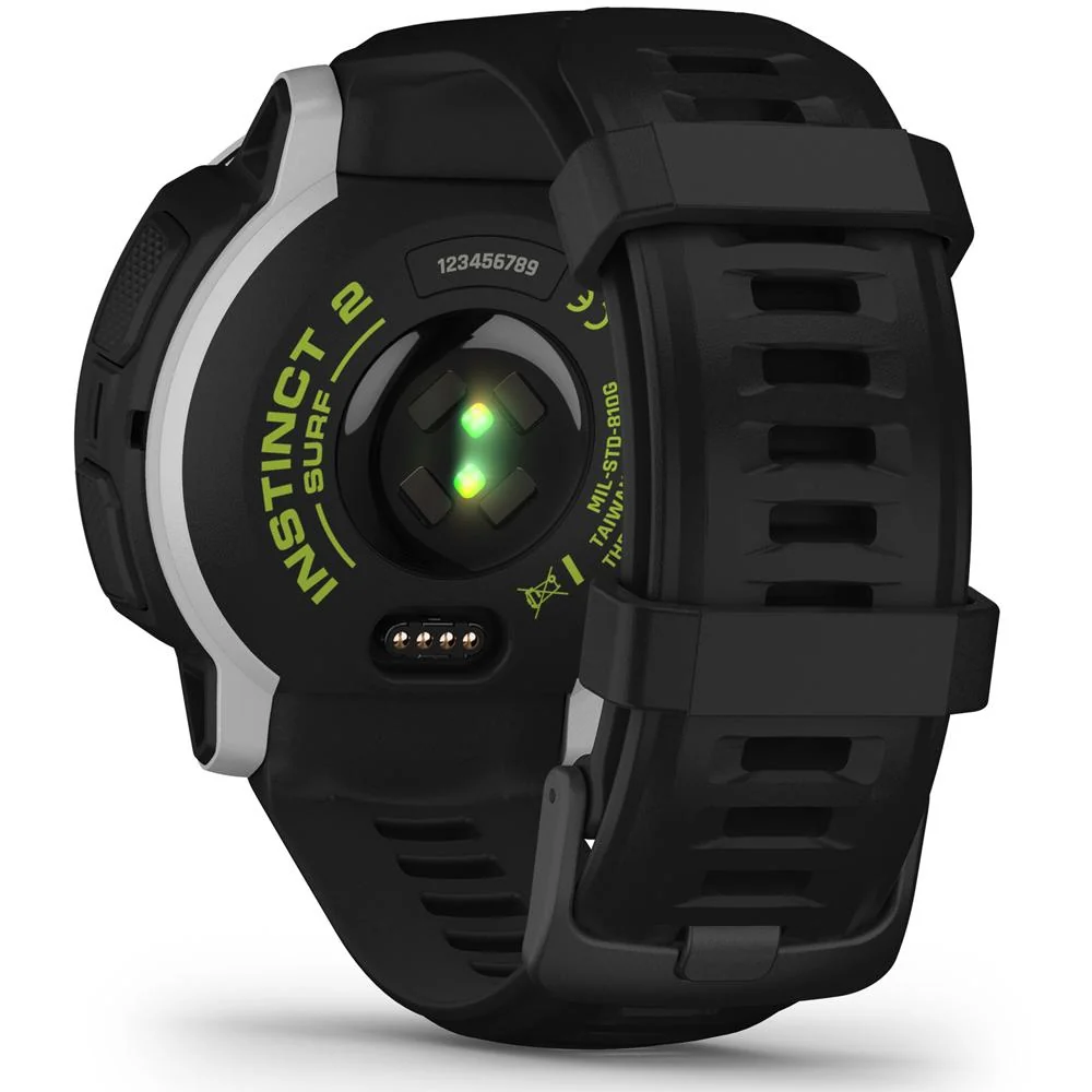 Garmin Instinct 2 Solar Smartwatch, Surf Edition, Bells Beach + Accessories Bundle - Image 12