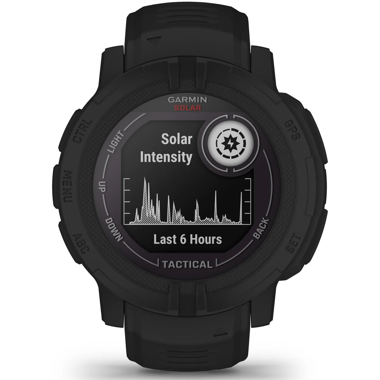 Garmin Instinct 2 Solar Smartwatch, Tactical Edition, Black - Image 2