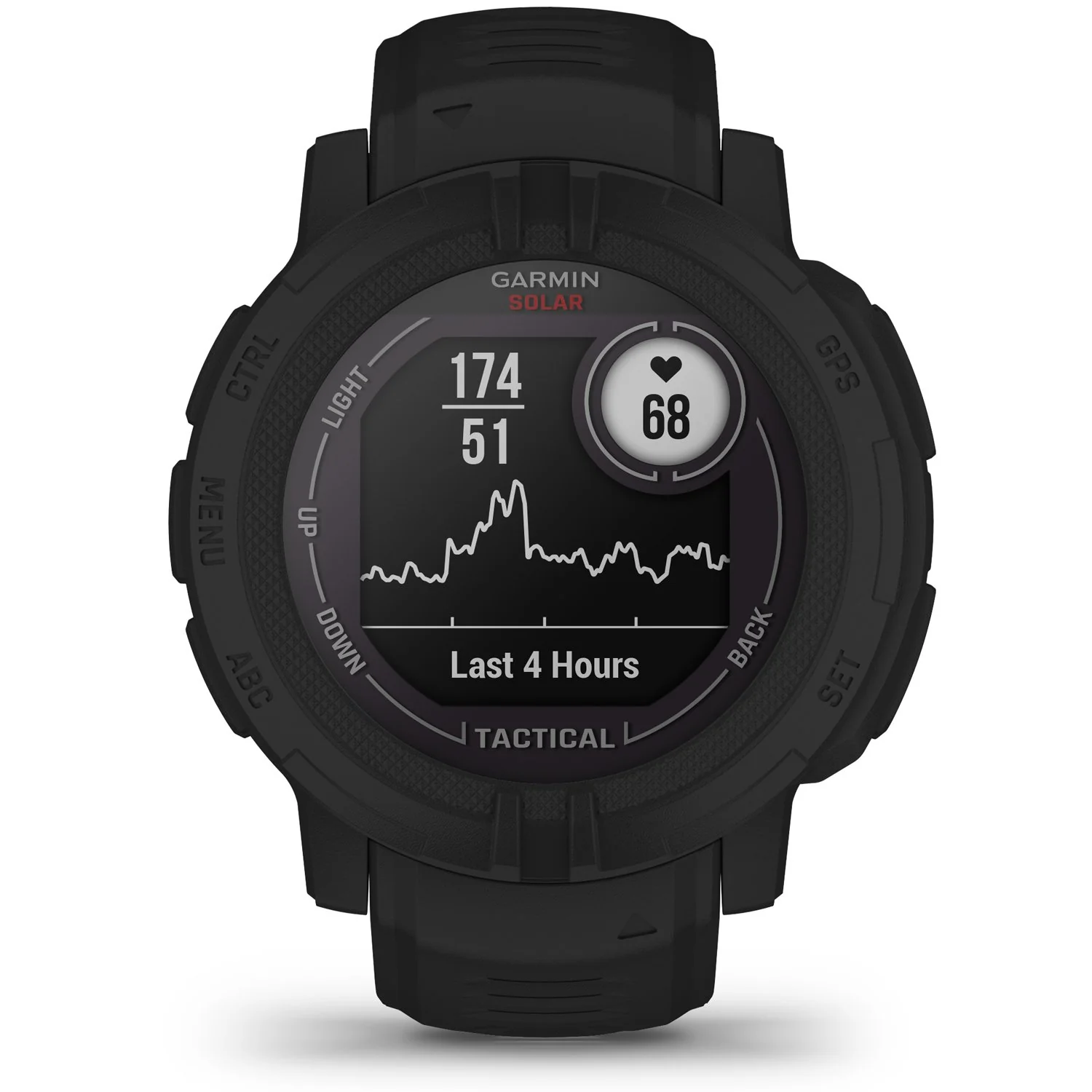 Garmin Instinct 2 Solar Smartwatch, Tactical Edition, Black - Image 4